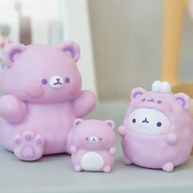 Molang - Fluffy Friends Figure Set - Molang - Figure - Harumio
