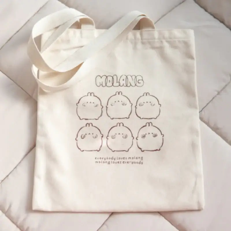 Molang - Sketch Eco Bag - Molang - Eco Bag - Harumio