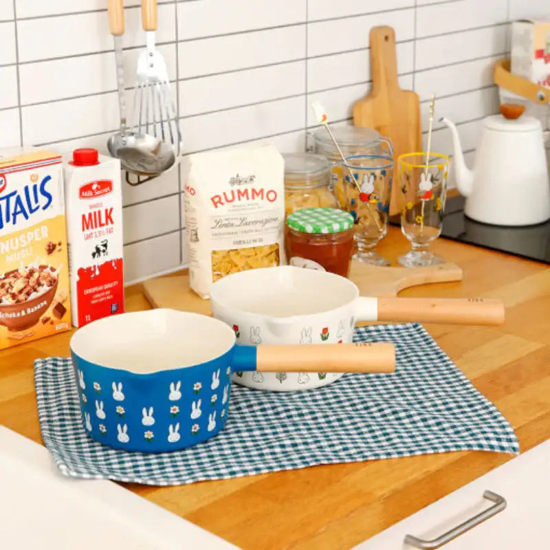 Bo Friends - Miffy x Neoflam - Fika Milk Pan - Bo Friends - Milk Pan - Harumio