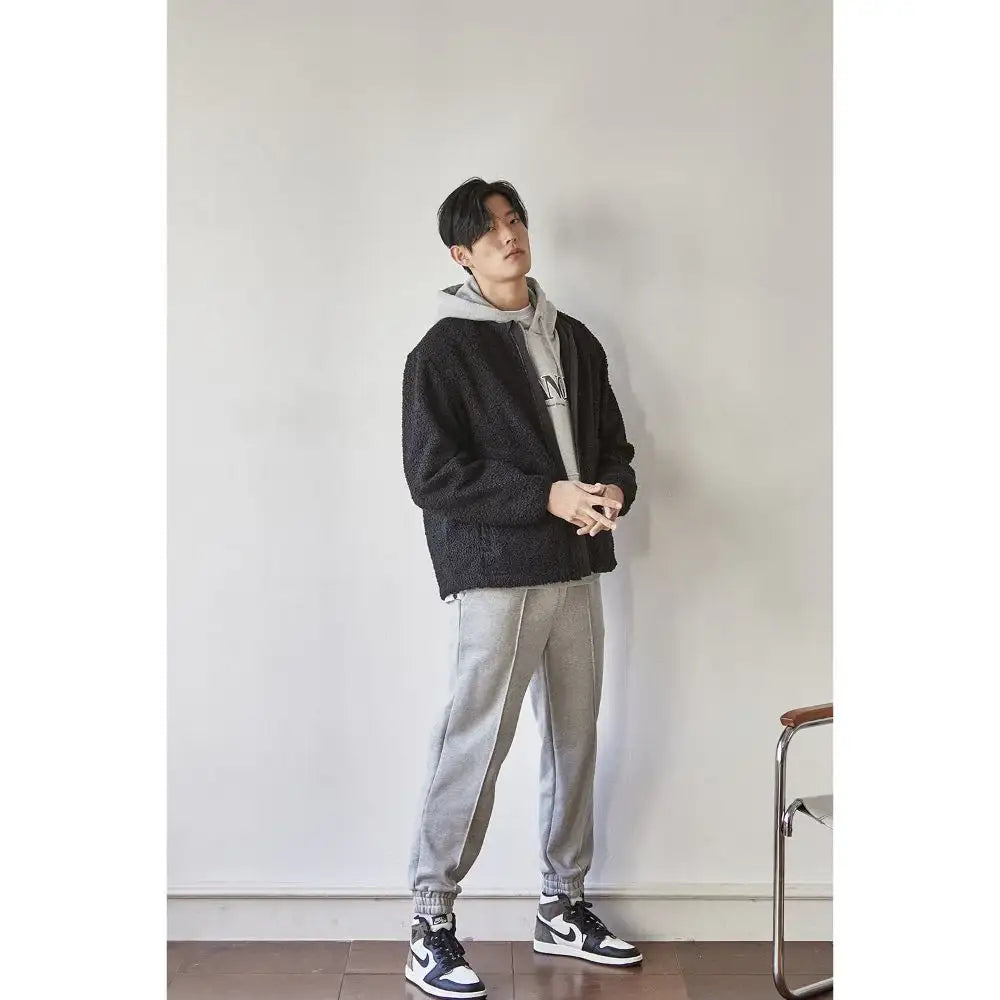 DRX - U Neck Fleece Jumper - DRX - Clothing - Harumio
