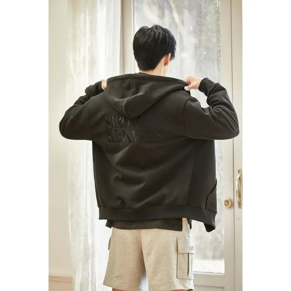 DRX - Slogan Hood Zip-Up - DRX - Clothing - Harumio
