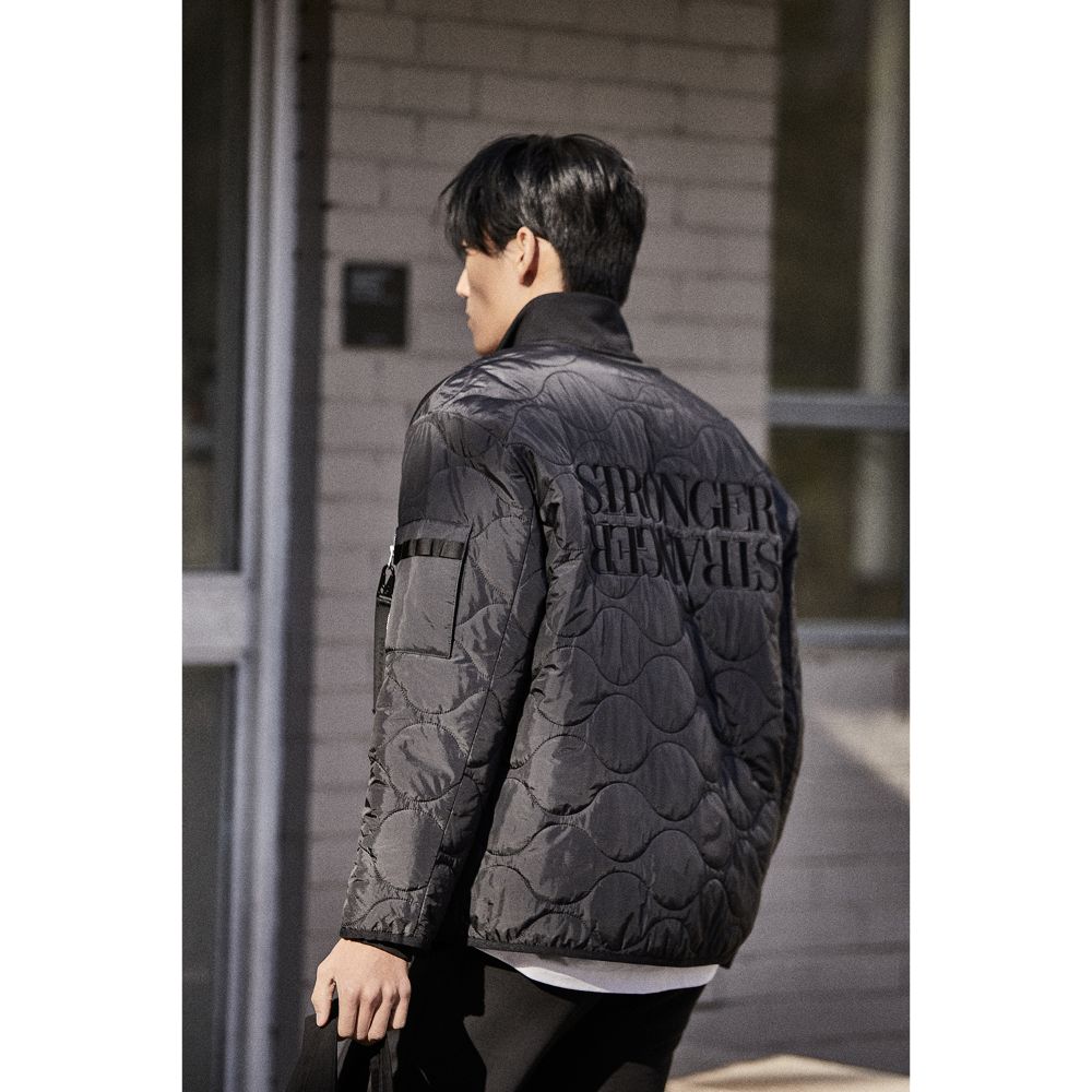 DRX - Slogan Quilted Jumper