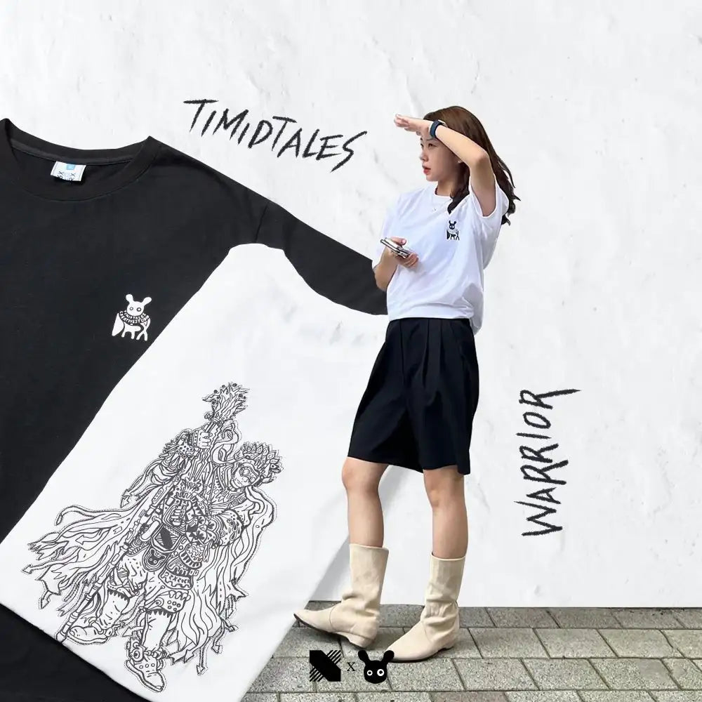 DRX x TIMIDTALES - Warrior Short Sleeve T-Shirt - DRX x TIMIDTALES - Clothing - Harumio