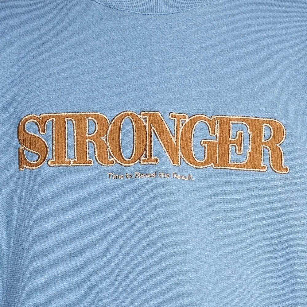 DRX - Stronger Applique Sweatshirt - DRX - Clothing - Harumio