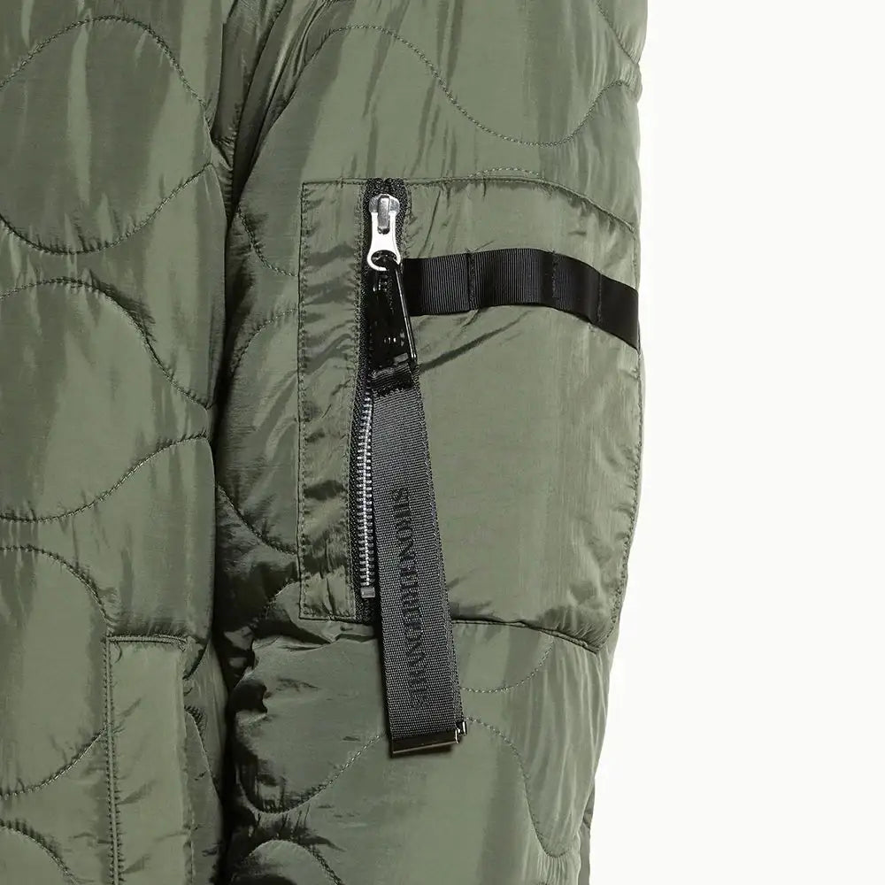 DRX - Slogan Quilted Jumper - DRX - Clothing - Harumio