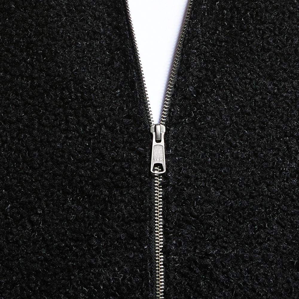 DRX - Slogan Fleece Hood Zip-Up - DRX - Clothing - Harumio