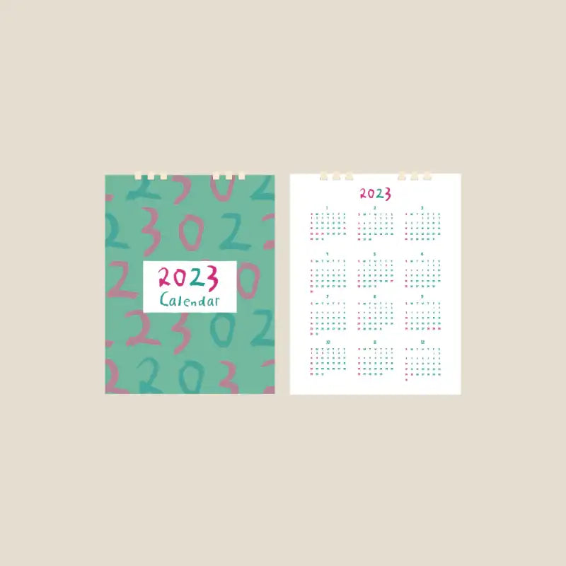 Dinotaeng - 2023 Desk Calendar - Dinotaeng - 2023 Calendars - Harumio