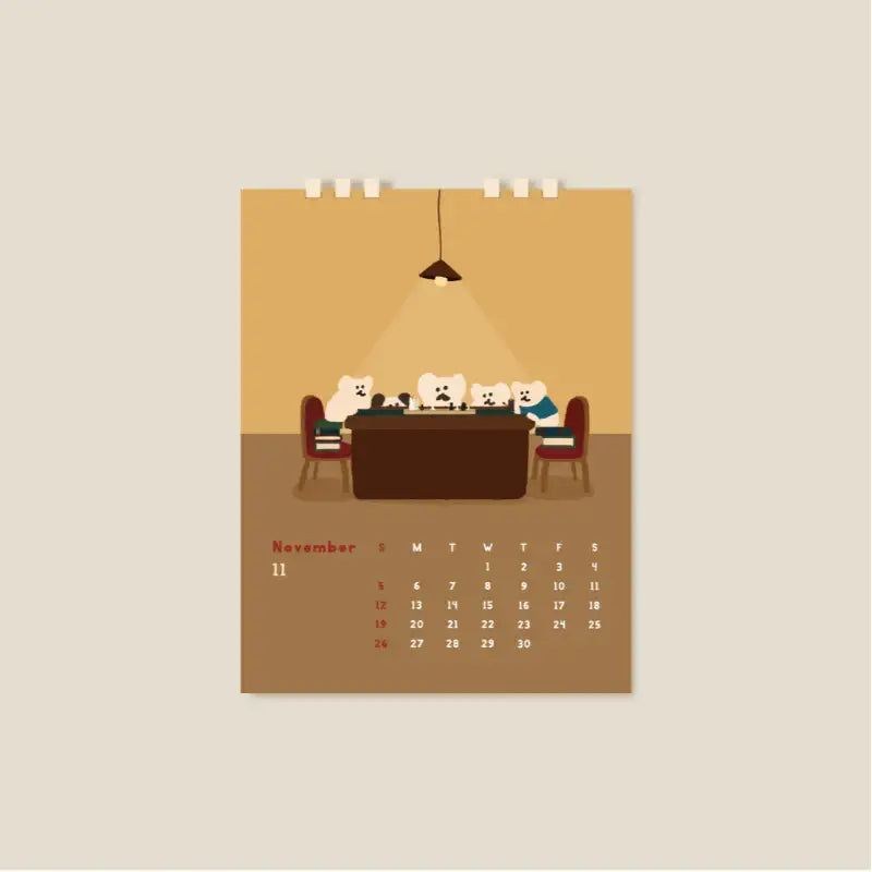 Dinotaeng - 2023 Desk Calendar - Dinotaeng - 2023 Calendars - Harumio