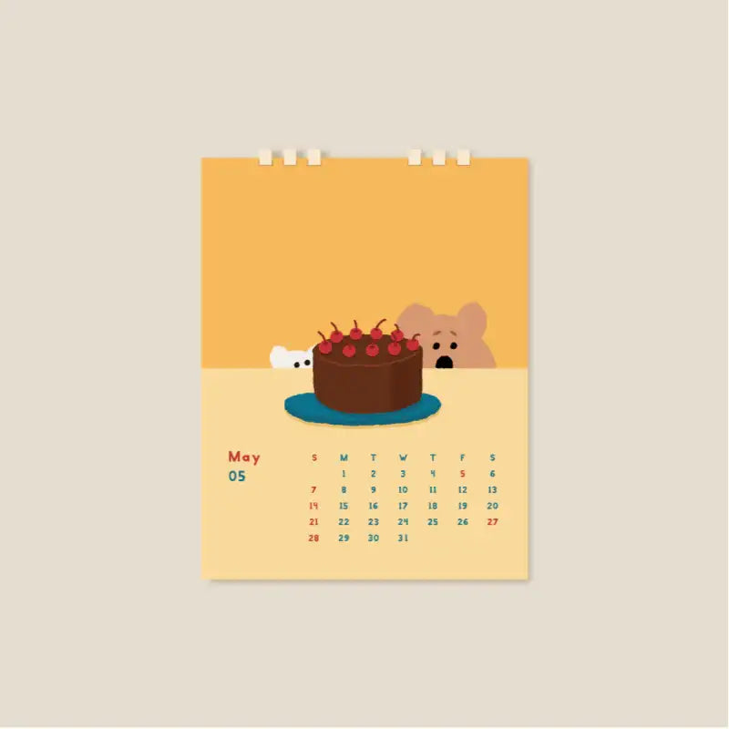 Dinotaeng - 2023 Desk Calendar - Dinotaeng - 2023 Calendars - Harumio