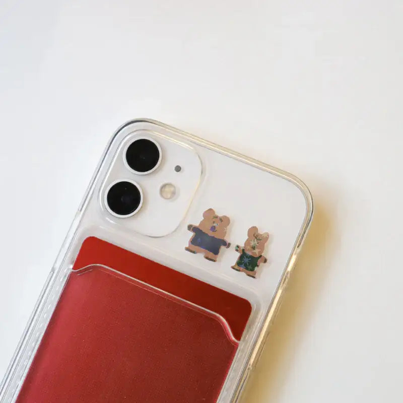 Dinotaeng - Snow in Marshville Glitter Stickers - Dinotaeng - Stickers - Harumio