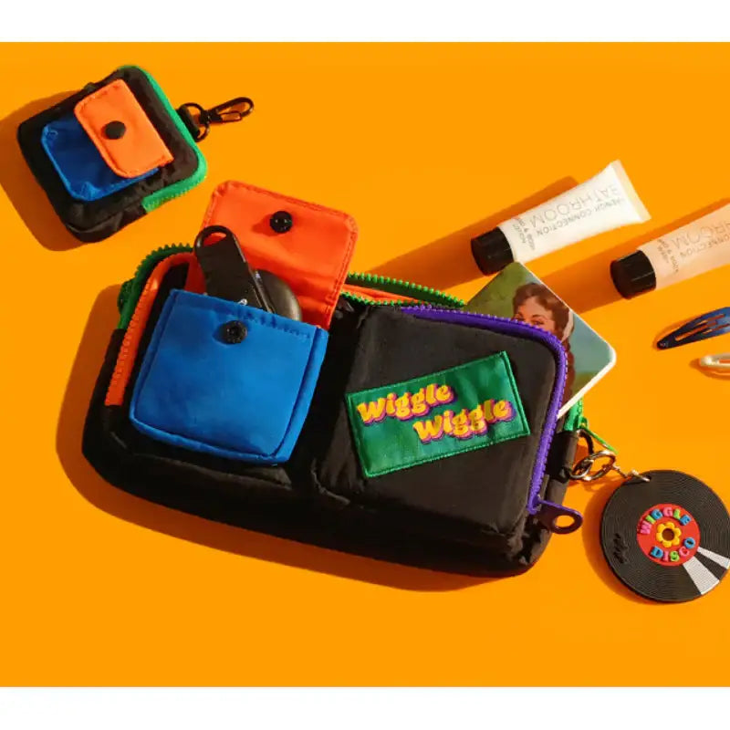 Wiggle Wiggle - Multi Pocket Pouch - Wiggle Wiggle - Pouch - Harumio