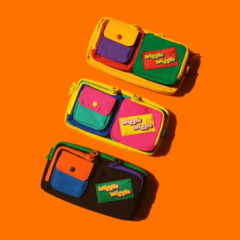 Wiggle Wiggle - Multi Pocket Pouch - Wiggle Wiggle - Pouch - Harumio