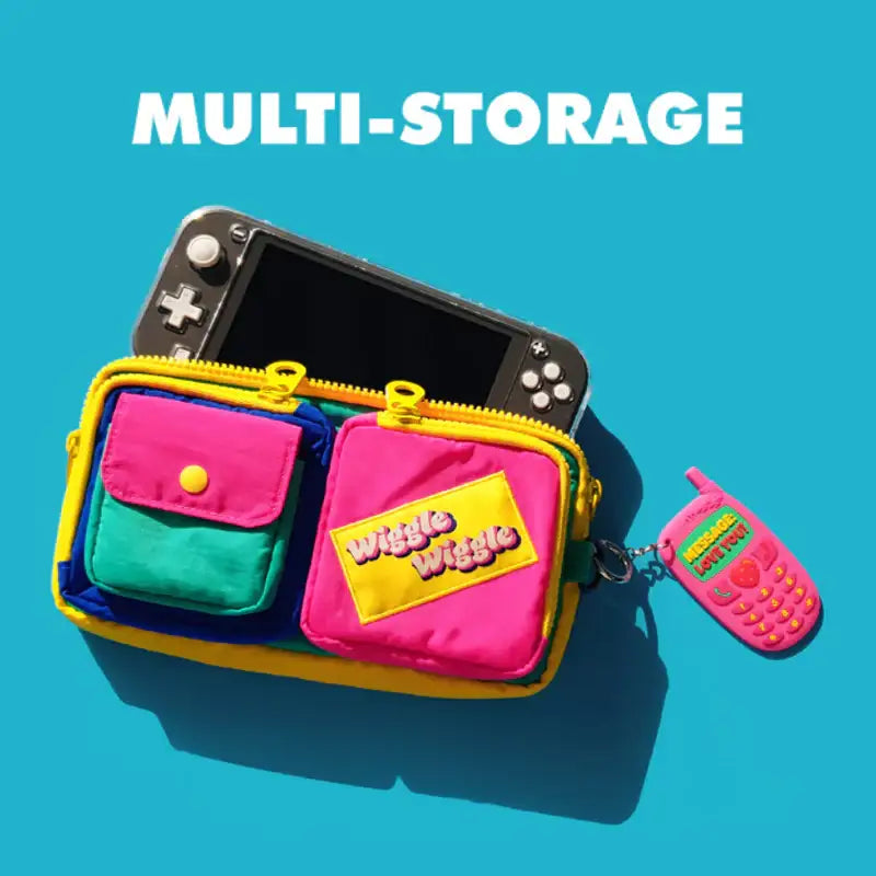Wiggle Wiggle - Multi Pocket Pouch - Wiggle Wiggle - Pouch - Harumio