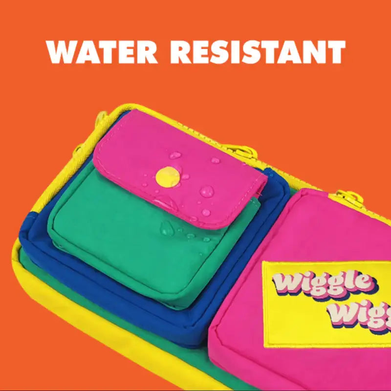 Wiggle Wiggle - Multi Pocket Pouch - Wiggle Wiggle - Pouch - Harumio