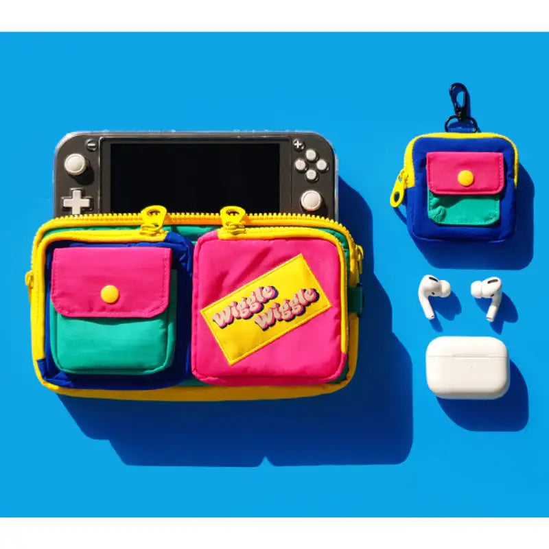 Wiggle Wiggle - Multi Pocket Pouch - Wiggle Wiggle - Pouch - Harumio