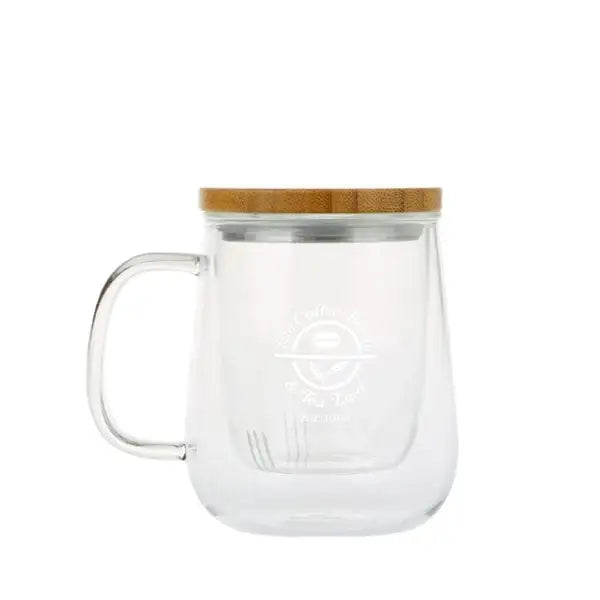 Coffee Bean - 500ml Tea Glass Mug - Coffee Bean - Accessories - Harumio