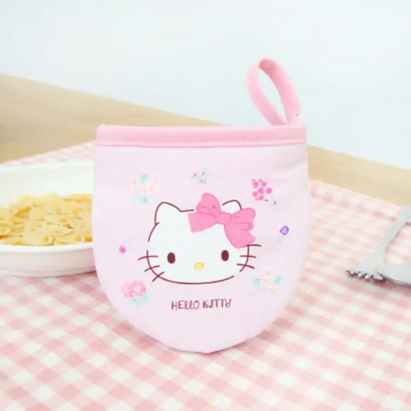 NARA HOME DECO X Hello Kitty - Floral Mini Kitchen Gloves - NARA HOME DECO - Kitchen Gloves - Harumio