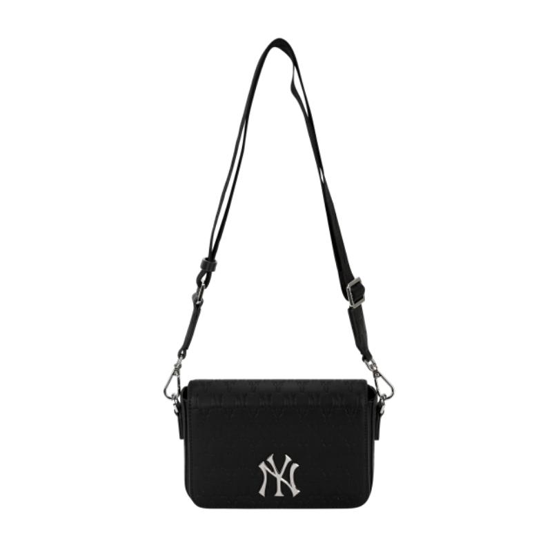 Túi MLB Monogram Hoodie Bag NY Yankees C101 Màu Đen - V Dreamer Store