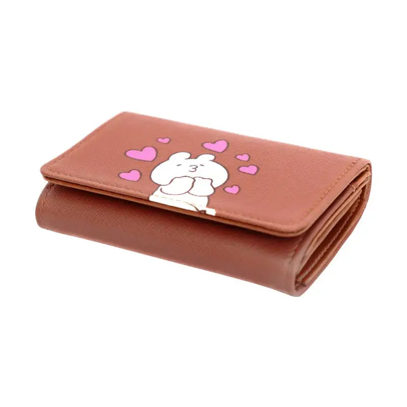 Overaction Bunny - Card Wallet Choco - Overaction Bunny - Wallet - Harumio