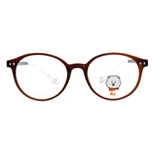 BT21 x LookOptical - Classic Horn Frame Spectacles - BT21 x LookOptical - Accessories - Harumio