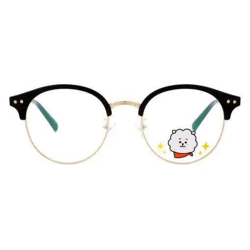 BT21 x LookOptical - Half Rim Frame Spectacles - BT21 x LookOptical - Accessories - Harumio
