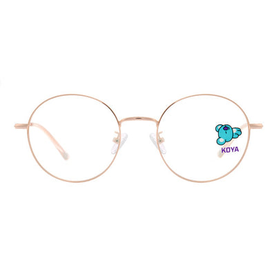 BT21 x LookOptical - Pink Metal Frame Spectacles