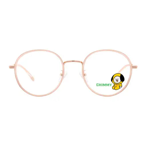BT21 x LookOptical - Sweet Pink Soltex Metal Frame Spectacles - BT21 x LookOptical - Accessories - Harumio