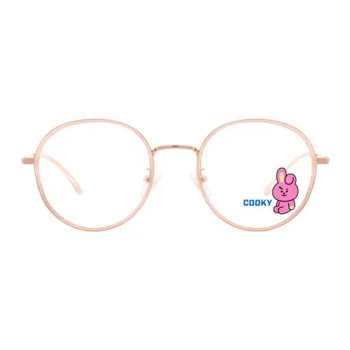 BT21 x LookOptical - Sweet Pink Soltex Metal Frame Spectacles - BT21 x LookOptical - Accessories - Harumio