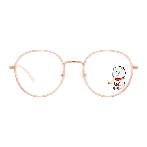 BT21 x LookOptical - Sweet Pink Soltex Metal Frame Spectacles - BT21 x LookOptical - Accessories - Harumio