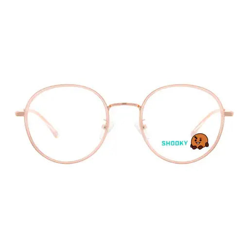 BT21 x LookOptical - Sweet Pink Soltex Metal Frame Spectacles - BT21 x LookOptical - Accessories - Harumio