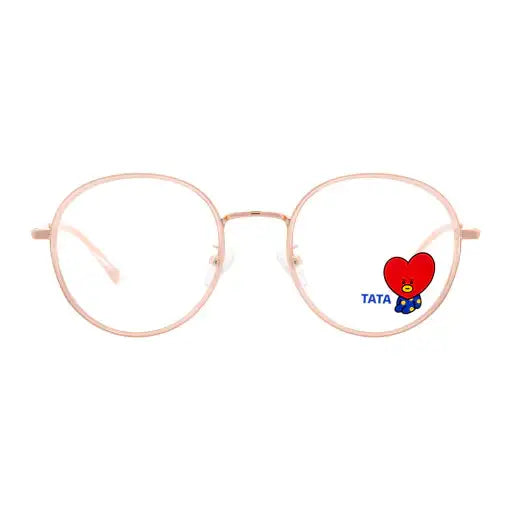 BT21 x LookOptical - Sweet Pink Soltex Metal Frame Spectacles - BT21 x LookOptical - Accessories - Harumio