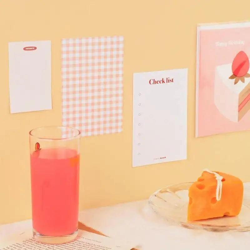 Be On D - Check Sticky Memo-It L - Be On D - Stationery - Harumio