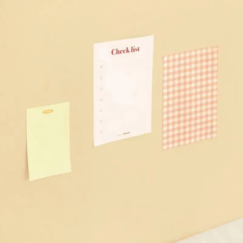 Be On D - Check Sticky Memo-It L - Be On D - Stationery - Harumio