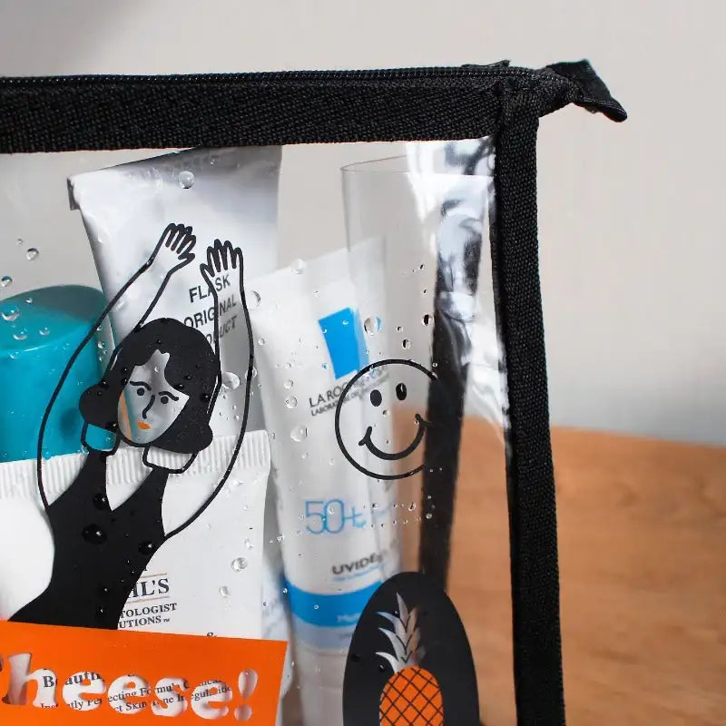 1537 - Clear Jelly Pouch - 1537 - Travel Pouches - Harumio