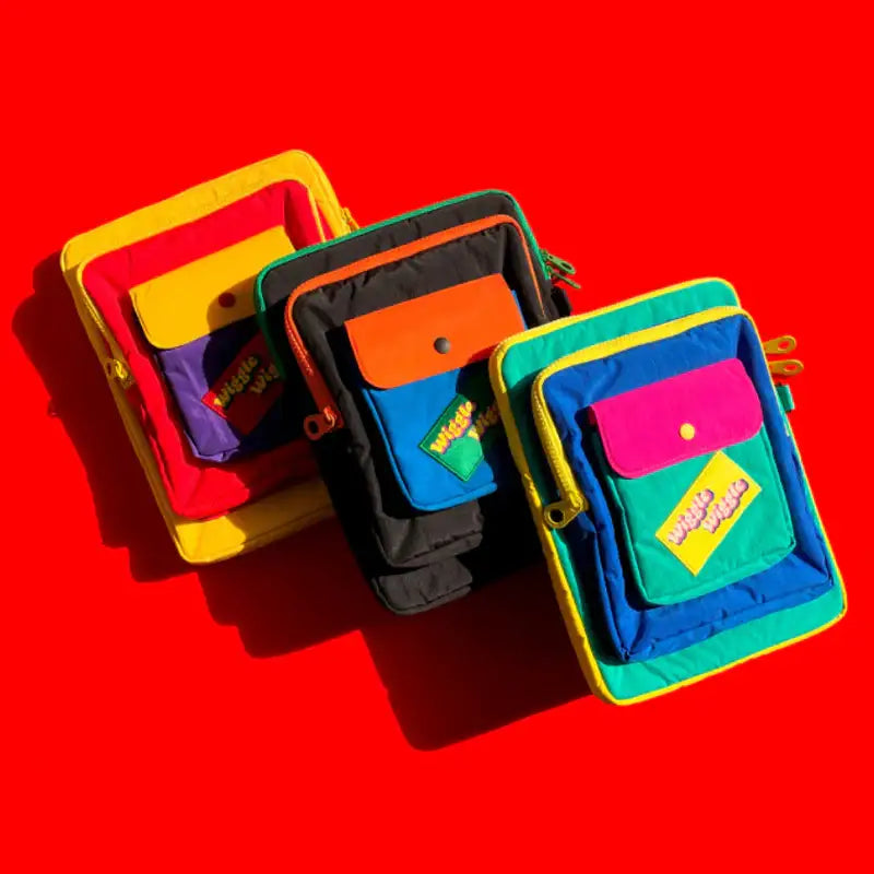 Wiggle Wiggle - Pocket iPad Pouch - Wiggle Wiggle - iPad Pouch - Harumio