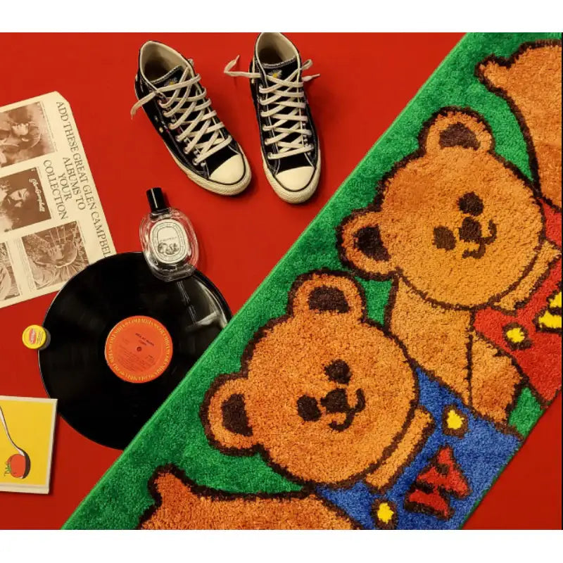 Wiggle Wiggle - Large Floor Mat - Wiggle Wiggle - Floor Mat - Harumio