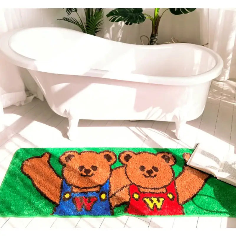 Wiggle Wiggle - Large Floor Mat - Wiggle Wiggle - Floor Mat - Harumio