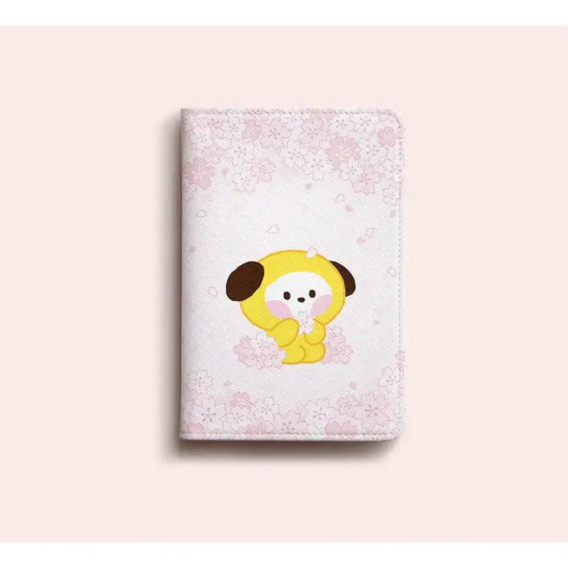 Monopoly x BT21 - Minini Passport Case - Cherry Blossom - Monopoly - Passport Case - Harumio