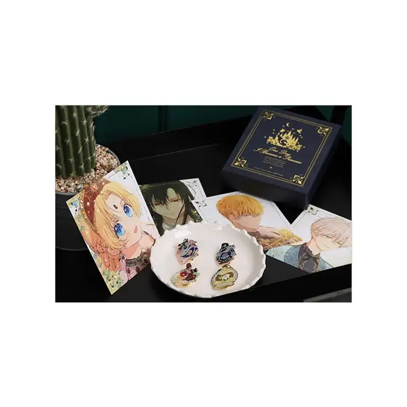 Suddenly, I Became a Princess - Premium Metal Badge Set - KWSTORE - Badges - Harumio