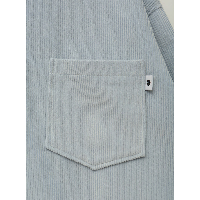 3CE STYLENANDA - Color Corduroy Boxy Long Sleeve Shirt