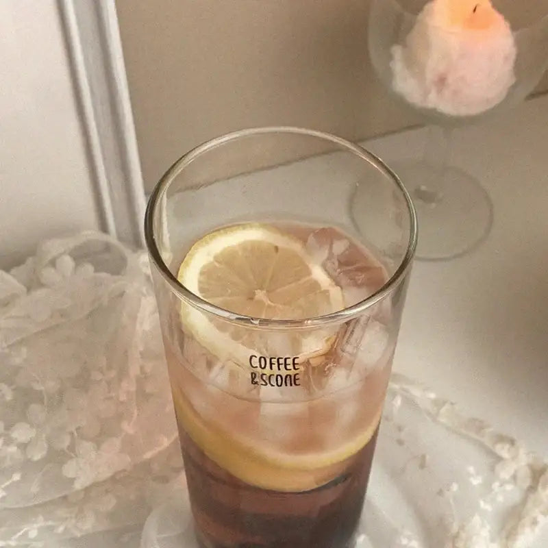 Like A Cafe - Coffee & Scone Glass - Like A Cafe - Home & Living - Harumio