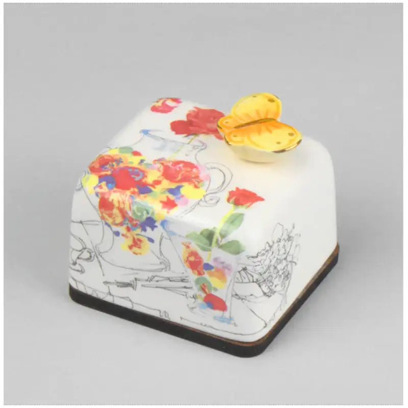 HK Studio - Moony Ceramic Candy Vase Musical Paperweight - HK Studio - Music Box - Harumio