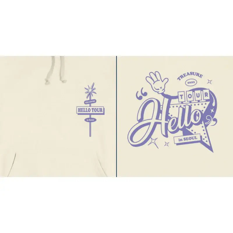 TREASURE - HELLO Concert - Concert Hoodie - TREASURE - Hoodie - Harumio