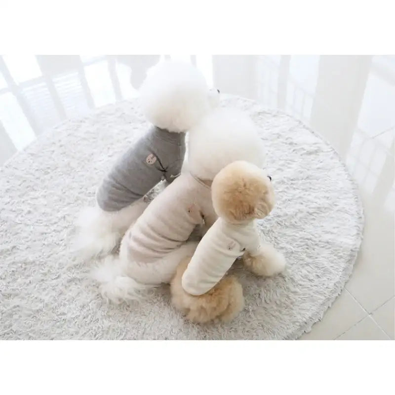 ITSDOG - Pet Fluffy Basic T-Shirt - ITSDOG - Pet Clothes - Harumio