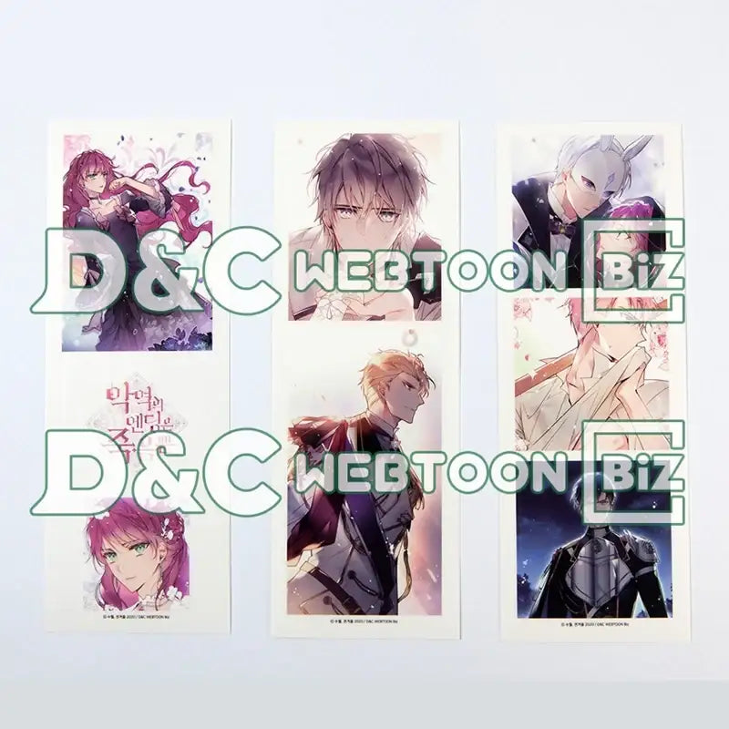 Villains Are Destined to Die - Translucent Frame Sticker Vol.1 - D&C WEBTOON Biz - Accessories - Harumio
