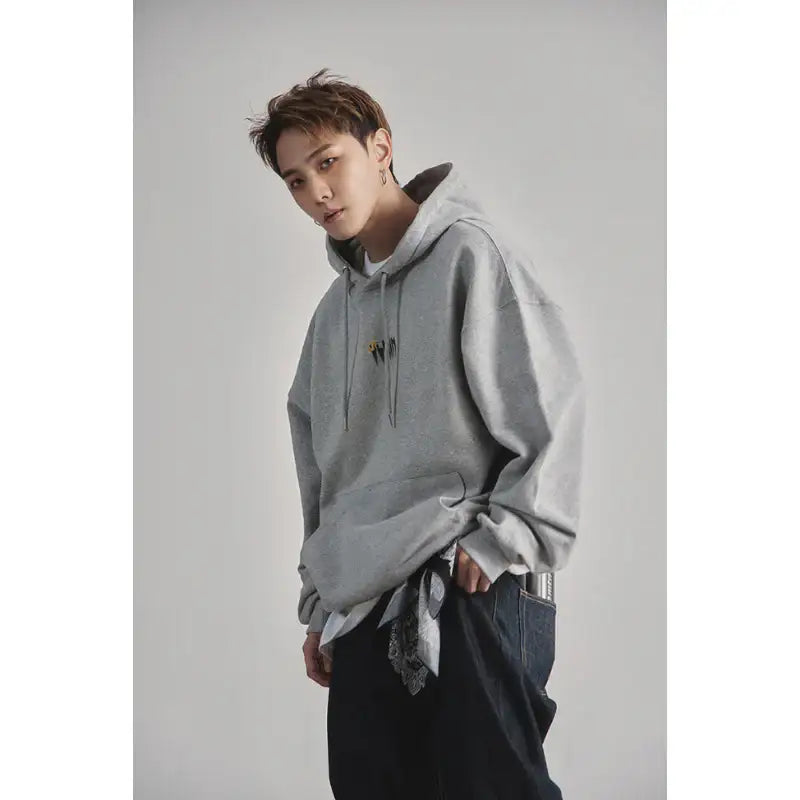 ULKIN X iKON DK - iKonic Smile Hoodie - iKON - Hoodie - Harumio