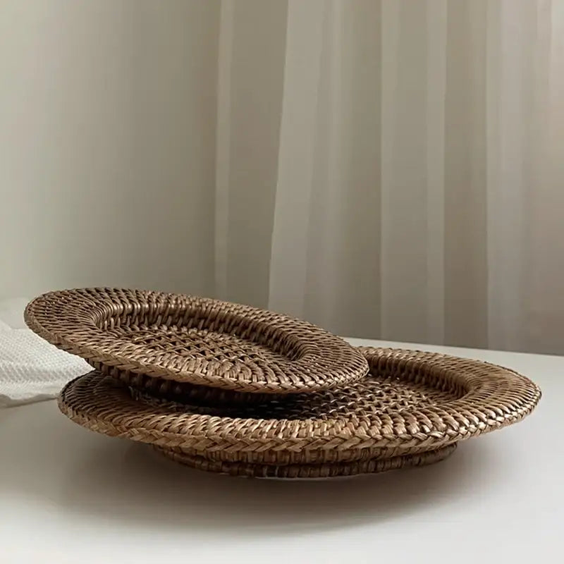 Like A Cafe - Rattan Underplate - Like A Cafe - Home & Living - Harumio