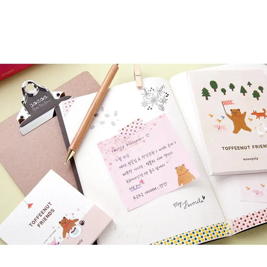 Monopoly - Toffeenut Memo Pad - Monopoly - Notebooks & Notepads - Harumio