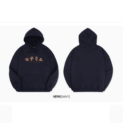 Ambler - Yoga Teddy Overfit Hoodie Sweatshirt