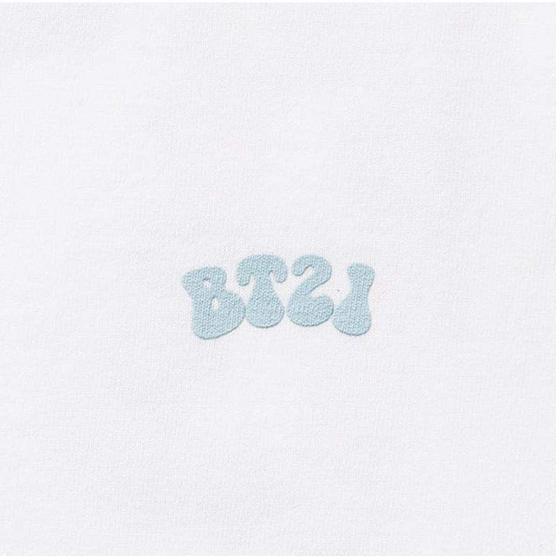 BT21 - Flower Collection - BT21 Logo Short Sleeve T-Shirt - BT21 - Clothing - Harumio